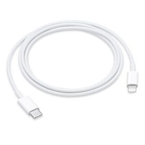 Cable-USB-C-vers-Lightning-pour-Apple-iPhone-iPad-iPod-1m-Blanc