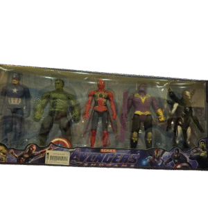 Jeu Avengers avec 5 Super-Héros – Figurines Marvel pour Enfants | Prix Tunisie