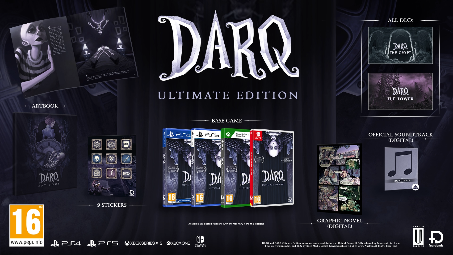 Darq: Ultimate Edition sur PS5 – Horreur psychologique et puzzles oniriques en Tunisie – Image 5