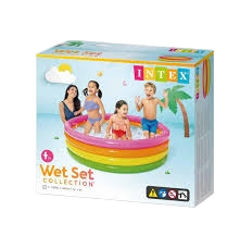 Intex Sunset Glow Pool – Piscine Gonflable Enfant Tunisie | Wet Set Collection