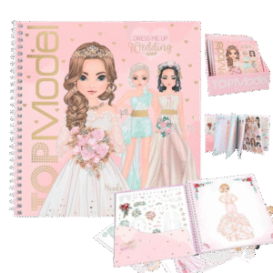 TOPModel Dress Me Up Wedding – Stickerbook Mariage Mode pour Enfant | Prix Tunisie