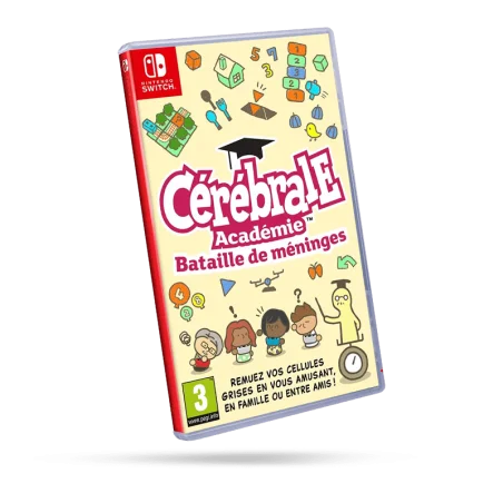 Cérébrale Académie Nintendo Switch – Jeu éducatif pour toute la famille en Tunisie
