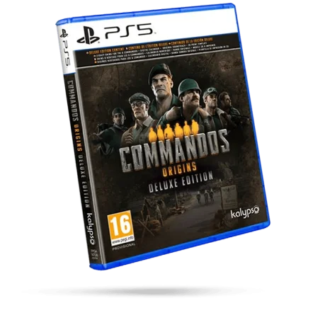 Commandos: Origins - Deluxe Edition PS5 – Stratégie tactique en temps réel en pleine Seconde Guerre mondiale | Commandos Tunisie