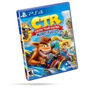 Crash Team Racing Nitro-Fueled PS4 – Jeu de course arcade fun et compétitif avec personnages iconiques | Crash Team Racing Tunisie