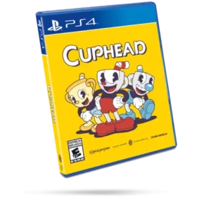 Cuphead PS4 – Jeu de Plateforme Rétro et Boss Fous au Style Dessin Animé