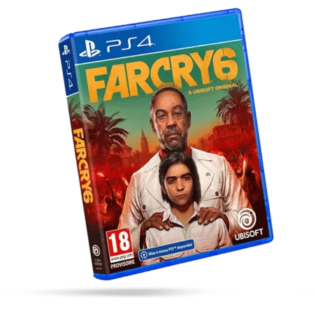 Far Cry 6 PS4 – Jeu d’action-aventure en monde ouvert avec révolution et combats intenses | Far Cry Tunisie