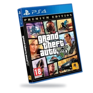 GTA 5 - Grand Theft Auto V : Édition Premium PS4 – Action et Monde Ouvert Ultime