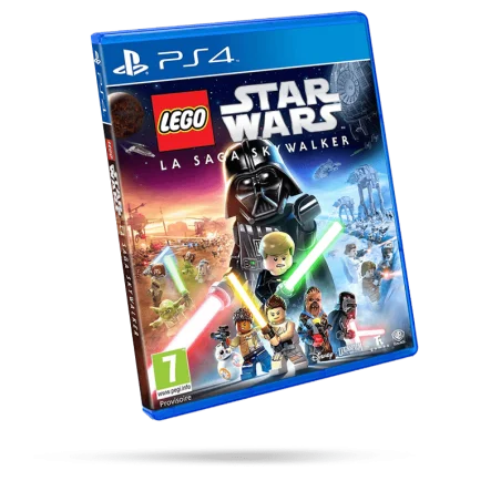 Lego Star Wars : La Saga Skywalker PS4 – Jeu d’action-aventure LEGO avec tous les films Star Wars, exploration et humour | Lego Star Wars Tunisie