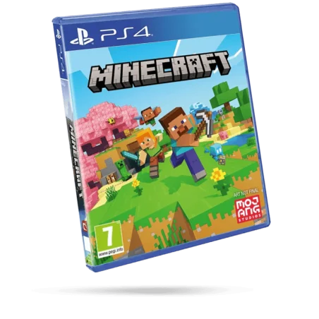 Minecraft PS4 – Jeu de construction, exploration et créativité illimitée en monde ouvert | Minecraft Tunisie