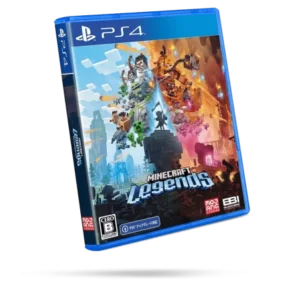 Minecraft Legends PS4 – Jeu d’action-stratégie dans l’univers Minecraft avec exploration, construction et batailles épiques | Minecraft Tunisie