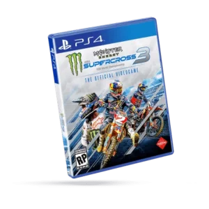 Monster Energy Supercross 3 PS4 – Jeu de motocross officiel avec circuits supercross, mode carrière et multijoueur | Supercross Tunisie