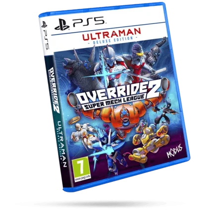 Override 2: Super Mech League Ultraman Deluxe Edition PS5 – Combat de méchas gigantesques & action explosive en Tunisie