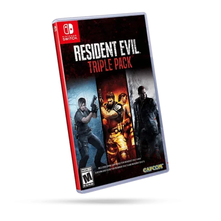 Resident Evil Triple Pack Nintendo Switch – Collection incontournable de survival horror en Tunisie
