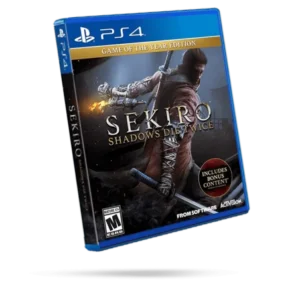 Sekiro: Shadows Die Twice GOTY PS4 – Jeu d’action-aventure exigeant avec samouraï, infiltration et combats stratégiques | Sekiro Tunisie