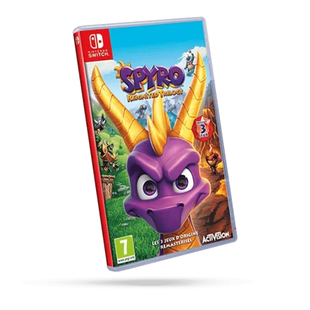 Spyro Reignited Trilogy Nintendo Switch – Collection Jeux Spyro Tunisie