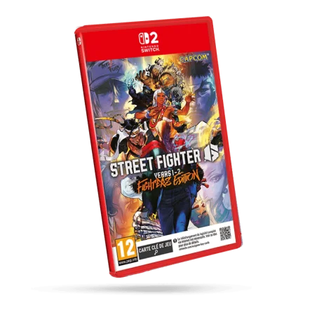 Street Fighter 6 Year 1-2 Fighters Edition sur Nintendo Switch 2 en Tunisie – Jeu de combat ultime avec tous les personnages
