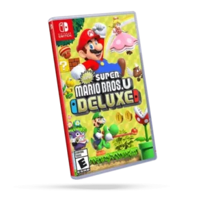 New Super Mario Bros. U Deluxe sur Nintendo Switch – Jeu de plateforme familial en Tunisie