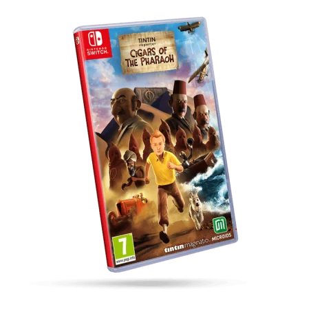 Tintin Reporter : Les Cigares du Pharaon sur Nintendo Switch – Aventure mythique en Tunisie