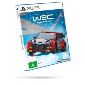 WRC Generations PS5 – Simulation de rallye ultime avec voitures hybrides et circuits officiels | WRC Tunisie