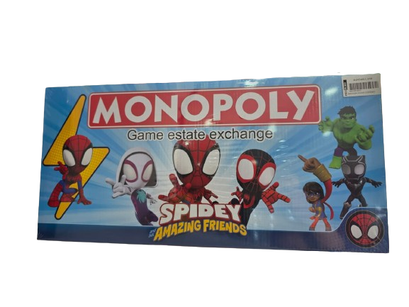 Monopoly Spidey – Jeu de Société Spider-Man Marvel – Édition Super-Héros – Prix Tunisie